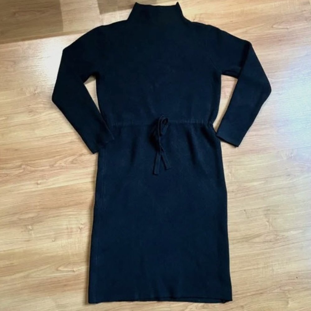Modern Citizen Mockneck Long Sleeve Sweater Dress